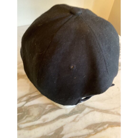 Alcatraz "The Rock" Embroidered Black Baseball Cap Lanza USA Adjustable Back - Picture 4 of 7